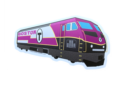 MBTA Commuter Rail Sticker