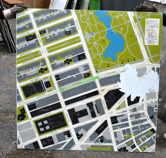 MBTA Neighborhood Map (late 1960s) from Arlington Station