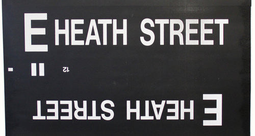 E Heath Street Rollsign Curtain (Type 7 Side Destination)