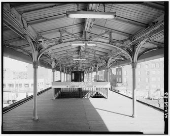 Vintage Photo: Northampton Station Main Canopy