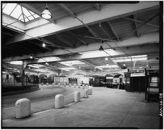 Vintage Photo: Dudley Street Station Northbound Platform