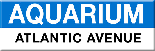 Blue Line Station Magnet: Aquarium; Atlantic Avenue