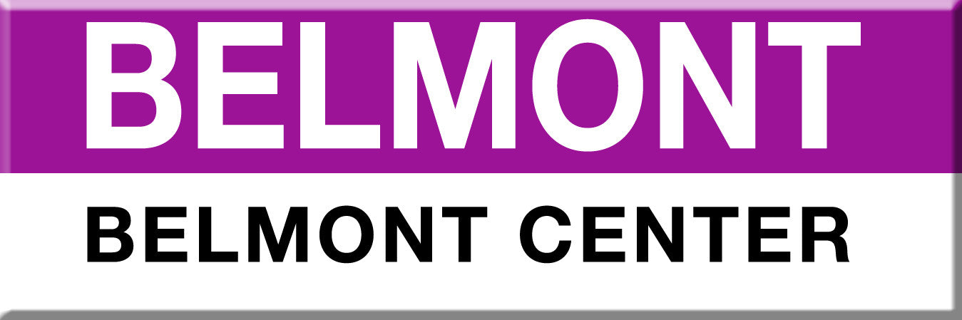 Commuter Rail Station Magnet: Belmont; Belmont Center