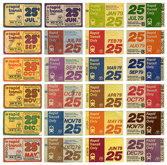 MBTA Passes of the Late 1970s