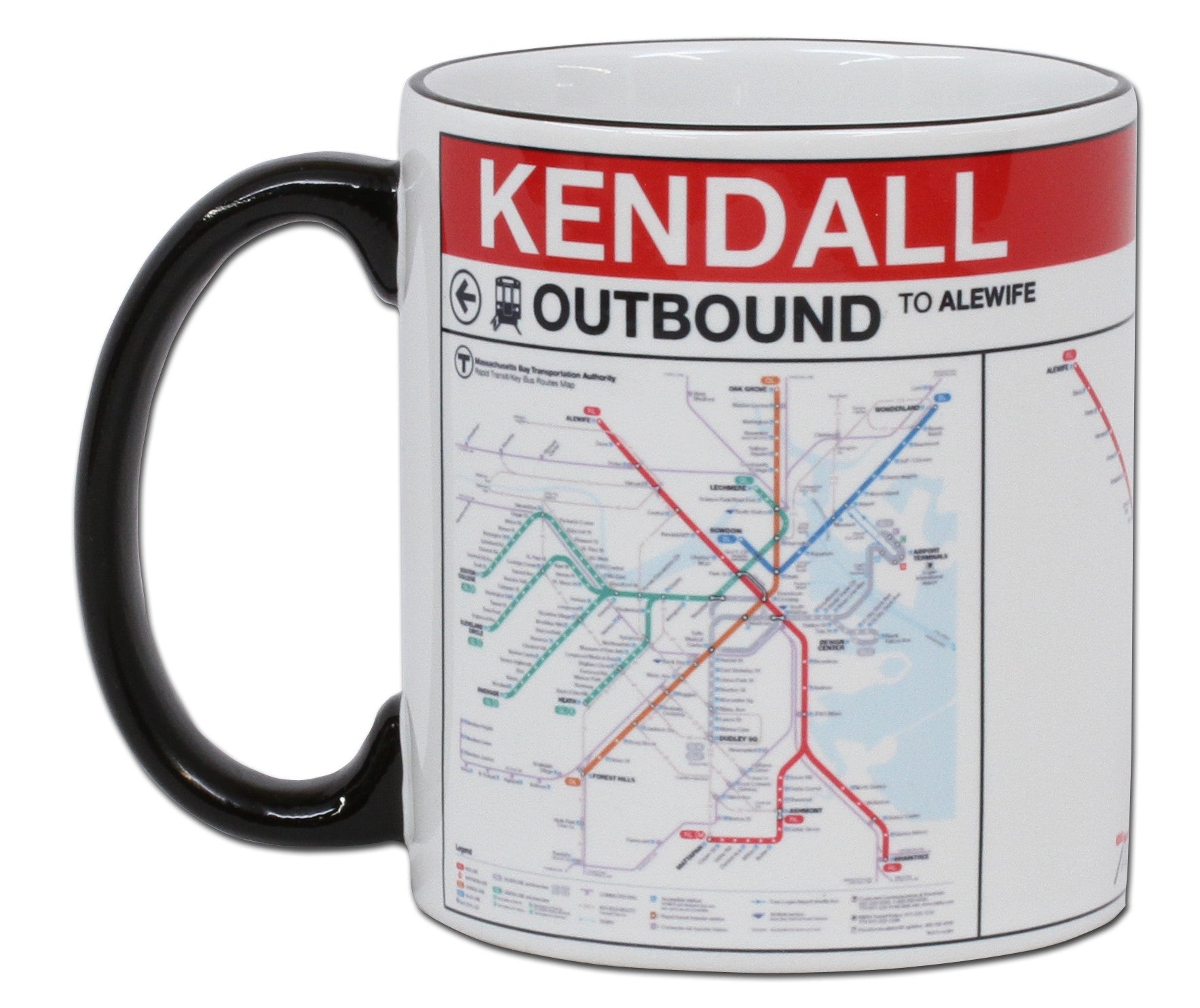 Red Line Station Mug: Kendall