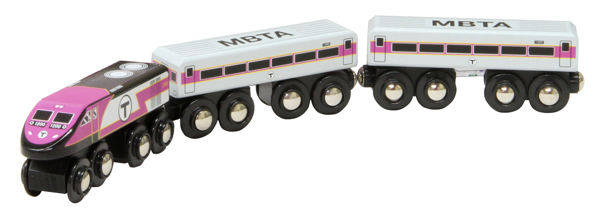 MBTA Commuter Rail Wooden Toy Train MBTAgifts