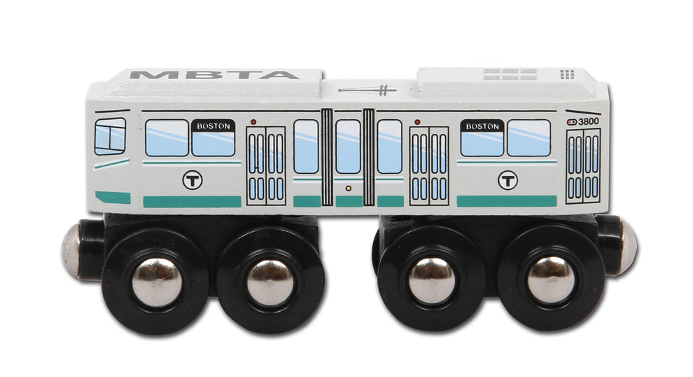 MBTA Green Line Wooden Toy Train – MBTAgifts