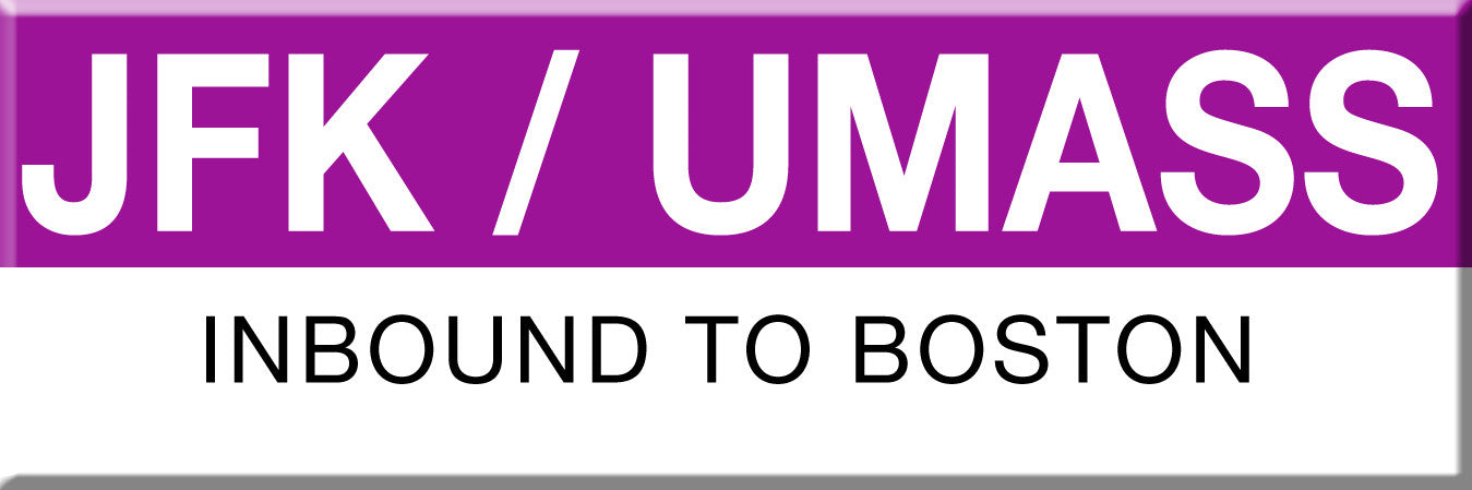 Commuter Rail Station Magnet: JFK/UMass; Inbound to Boston