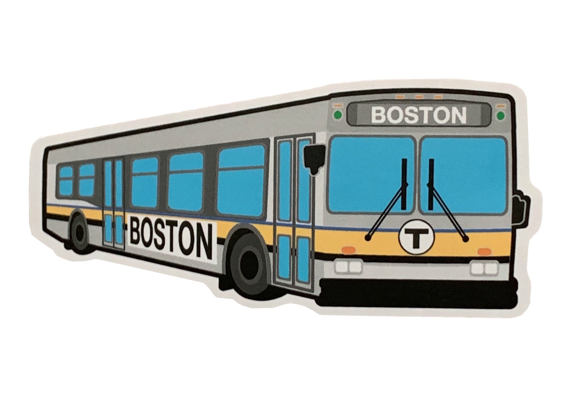 MBTA Bus Sticker