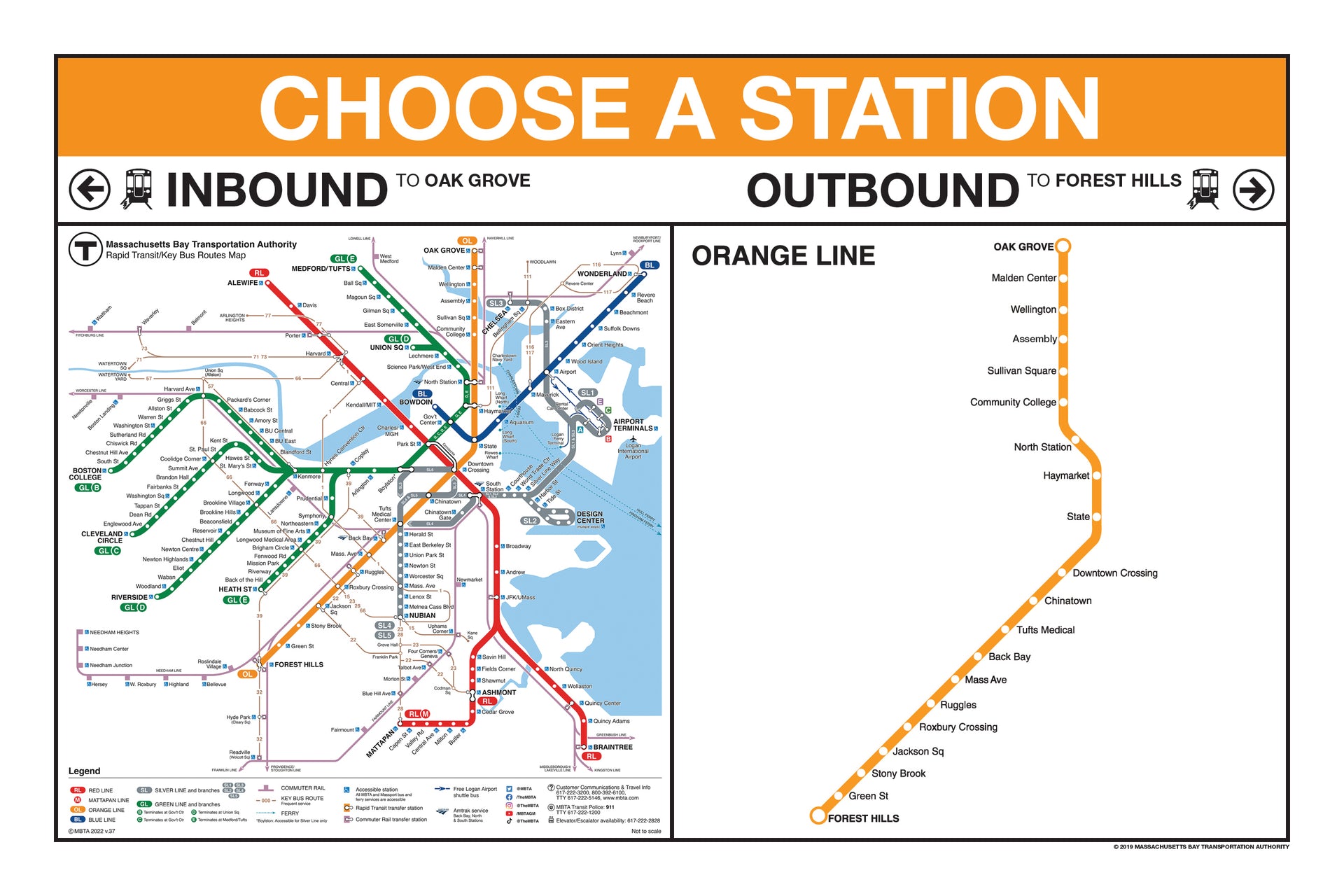 Mbta Map Orange Line