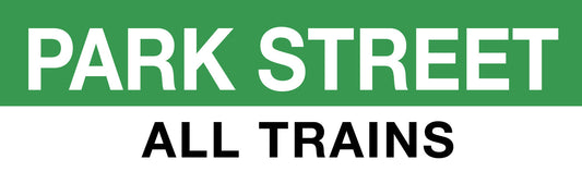 Green Line Station Magnet: Park Street; All Trains