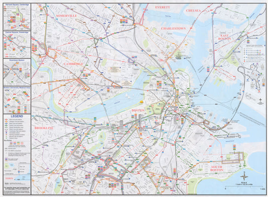 2011 MBTA System Map (Side B Crop)